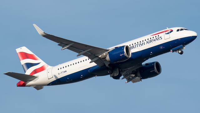 G-TTNM:Airbus A320:British Airways